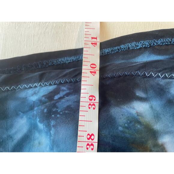 Heyne Bogut Slouch Tee Dress Womens 4 Oversized Artsy Lagenlook Midi Dress Blue - Picture 12 of 12